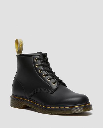 Dr Martens Vegan 101 Felix Ankelstøvler Herre Sort | DK 455MQZ